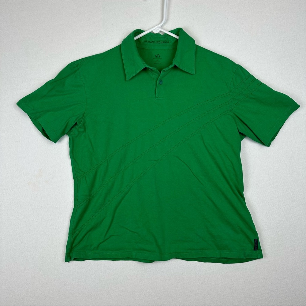 Armani Exchange Polo w/Embroidery in‎ Green